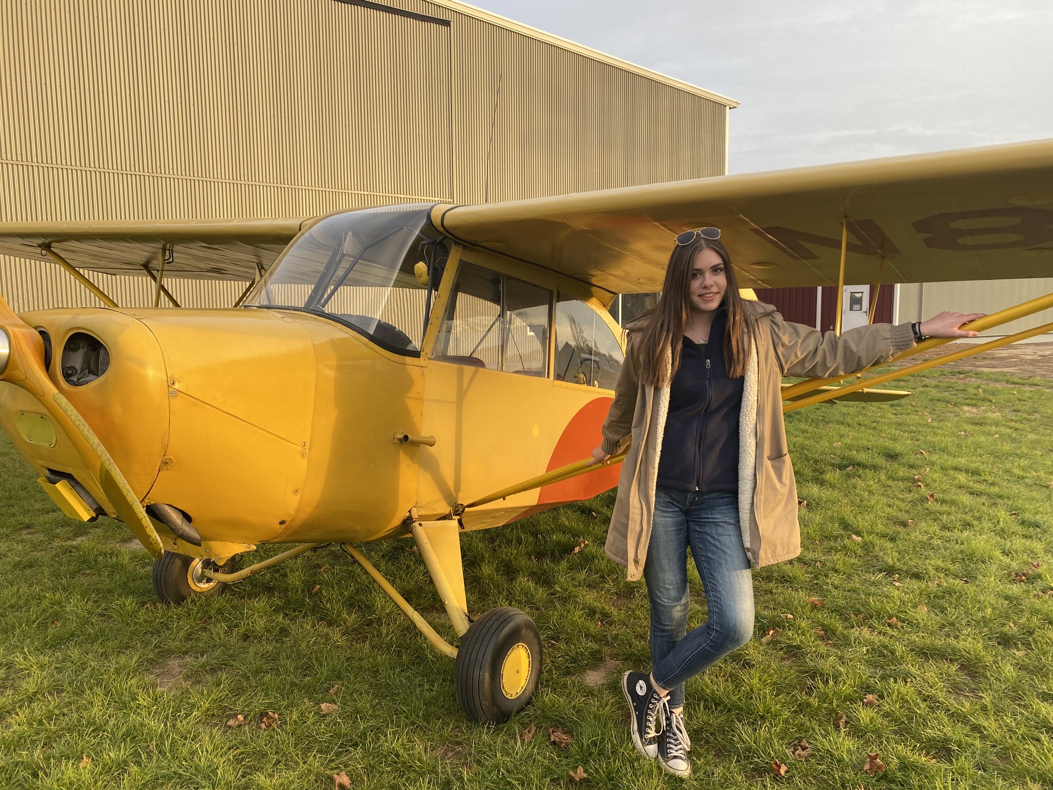 Hannah Earns Her Pilot's License - Kelch Aviation Museum