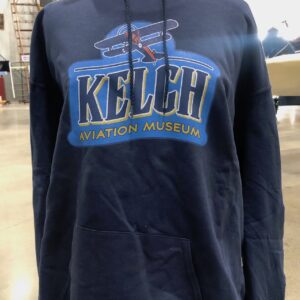 Blue Hooded Sweatshirt
