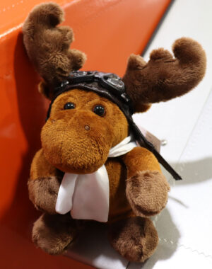 Moose Pilot Plushie
