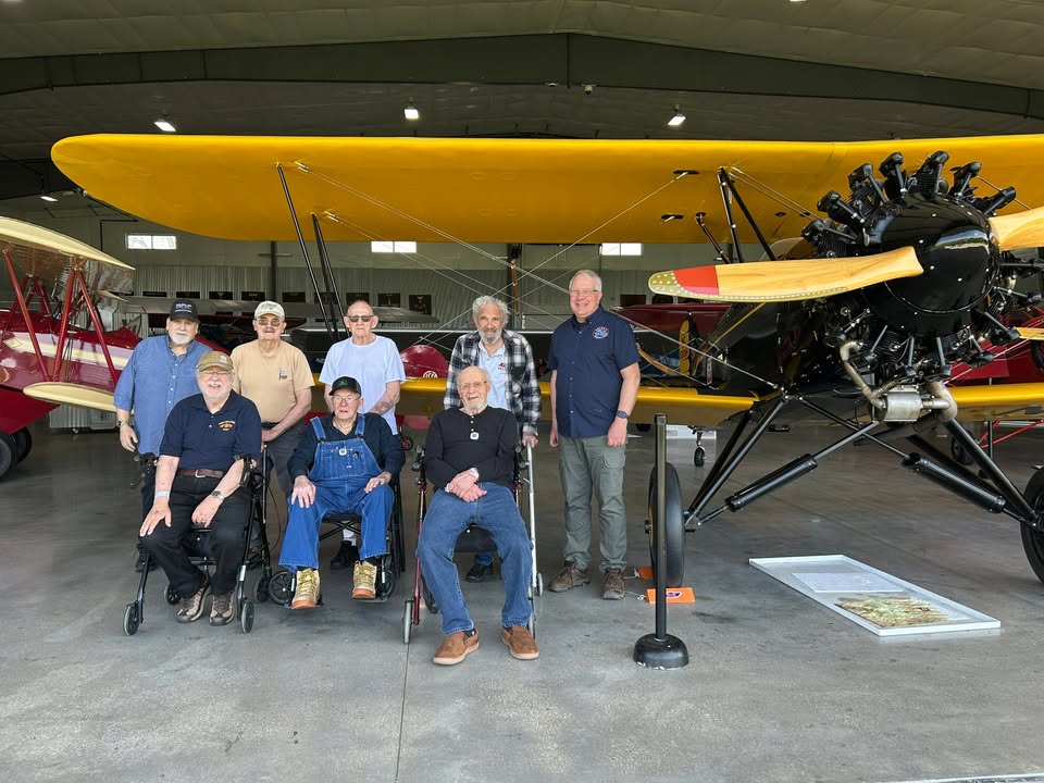 We hosted a fun men's group from Aster Assisted Living in Monroe yesterday. Great talking with you guys!