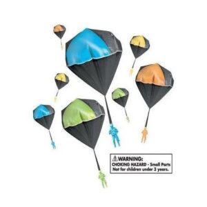 Aeromax Tangle Free Glow Parachute Blue Green Orange or Yellow 1 Pack